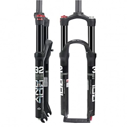 MGRH Mountain Bike Fork 26 / 27.5 / 29 Inch Mountain Bicycle Suspension Forks, Travel 100MM Disc Brake 9MMQR MTB Front Forks With ABS Lock Shoulder Control black-29 inch