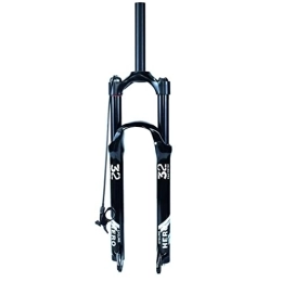 SuIcra Spares 26 27.5 29 Inch Mountain Bike Fork 1-1 / 8 Straight Tube MTB Air Suspension Front Fork Manual / Remote Lockout QR Travel 140mm Magnesium Alloy Shock Absorber (Color : Remote, Size : 29 inch)