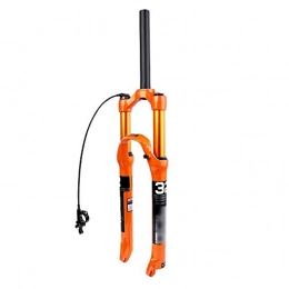 FHGH Mountain Bike Fork 26 / 27.5 / 29 Inch Mountain Bike Front Fork Bicycle Front Fork, Air Fork / Open Gear 100mm / Travel 120mm / Head Tube 28.6mm*220mm / Shoulder Control / Wire Control / Straight Tube / Vertebral Tube