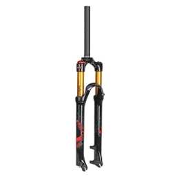TYXTYX Mountain Bike Fork 26 27.5 29 Inch Mountain Bike Suspension Fork, Bicycle Air Front Fork Black Travel: 100mm Alloy - Unisex