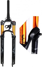 QHY Spares 26 / 27.5 / 29 Inch MTB Air Suspension Fork 1 1 / 2 Tapered Tube QR 9mm Manual / Remote Lockout Rebound Adjust XC AM Ultralight Mountain Bike Front Forks (Color : RL, Size : 27.5inch)