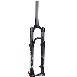 Lsqdwy Mountain Bike Fork 26 / 27.5 / 29 Inch Suspension Fork 120 Mm MTB Mountain Bike Fork For Bicycle Locked Up Inner Tube Suspension (Color : A, Size : 27.5)