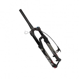 FHGH Spares 26 / 27.5 / 29 Inches Mountain Bike Front Fork Bicycle MTB Fork, Spinal Barrel Shaft / Open File 100mm / Damping Adjustment / Air Fork / Stroke 140mm / Vertical Tube Diameter 28.6mm