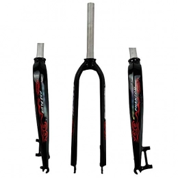 FHGH Mountain Bike Fork 26 / 27.5 / 29 Inches MTB / Mountain Bike Front Fork, Aluminum Alloy / Standpipe 28.6 * 225mm / Opening 100mm / Oil-Cast Special-Shaped Hard Fork / Pure Disc Brake