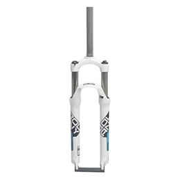 TYXTYX Spares 26" 27.5" 29" Mountain Bike Suspension Fork Alloy Mechanical Spring 1-1 / 8" Travel 100mm - White