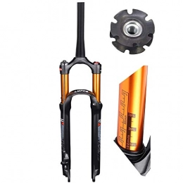 TYXTYX Mountain Bike Fork 26 / 27.5 / 29" MTB Air Fork Bike Suspension Tapered Tube 39.8mm QR 9mm Travel 105mm Manual Lockout Disc Brake Ultralight Shock XC Bicycle