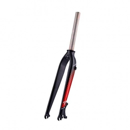 26/27.5 Inch Bicycle MTB Fork, Lightweight Aluminum Alloy Hard Fork/Standpipe 1-1/8*(28.6mm)/Standpipe Length 250mm/Stroke 75mm/Opening 100mm/Disc Brake Dedicated