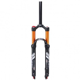 Foot Care Mountain Bike Fork 26 / 27.5 Inch Mountain Front Fork Double Air Chamber Fork Bicycle Shock Absorber Front Fork Air Fork Straight Manual Lockout Supension Air Fork B, 26inch