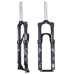 DJiess Mountain Bike Fork 26 / 27.5 Inch MTB Suspension Fork, Straight Tube Tube Mountain Bike Forks Mountain Bike Front Forks A, 26 inches