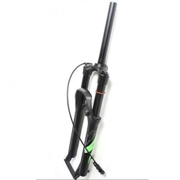MGE Spares 26 / 27.5inch MTB Suspension Fork, Straight Tube Wire Control Air Fork, Shock Absorbing Fork (Size : 26inch)