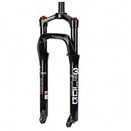 TYXTYX Mountain Bike Fork 26 inch Bike Air Fat Fork- Snow Fat Mountain Bike Fork Travel 100MM Aluminum-Alloy Material Fit 4.0