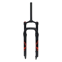 TYXTYX Mountain Bike Fork 26 Inch Fat Tire Suspension Fork, 1-1 / 8" MTB Air Forks, for Beach Snow Electric Mountain Bike 4.0" Tire