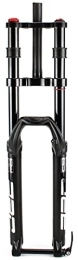 TKTTBD Spares 27.5 29 Inch Mountain Bike Double Shoulder Air Fork Large Stroke Barrel Axle Version of the Downhill Front Fork Damping Rebound A, 27.5in