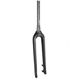 FHGH Spares 27.5 / 29 Inch Mountain Bike Front Fork Bicycle Front Fork, Carbon Fiber Front Fork / Open Gear 100mm / Head Tube 39.8 * 28.6 * 300mm Cone Tube / Fork Height 780mm / Disc Brake