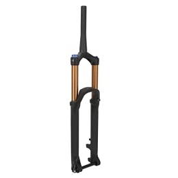 Jauarta Spares 27.5 Inch Mountain Bike Suspension Fork 175mm Stroke Bicycle Front Fork Tapered Steerer Manual Lockout
