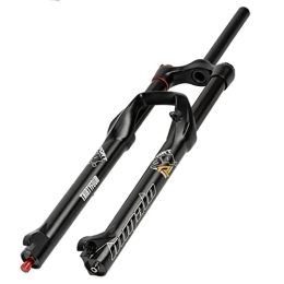 TISORT Spares 29 Inch Bicycle MTB Suspension Forks Travel 140mm Mountain Bike Front Forks Rebound Adjust 1-1 / 8'' Straight / Tapered Tube QR 9mm (Color : Sub black)