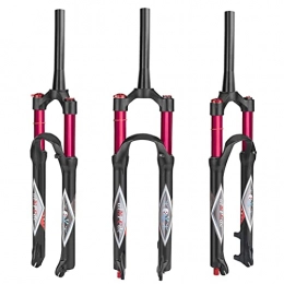 aiNPCde Spares aiNPCde 26 / 27.5 / 29 Air MTB Suspension Fork 140mm Travel, FO01-RK21 Rebound Adjust 1-1 / 8 Straight / Tapered Tube QR 9mm Ultralight Mountain Bike Front Forks