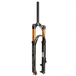 aiNPCde Mountain Bike Fork aiNPCde 26 27.5 29 Inch Air MTB Suspension Fork, Rebound Adjust QR 9mm Travel 120mm Mountain Bike Forks Ultralight Magnesium Alloy (Color : Straight remote lockout, Size : 29 inch)