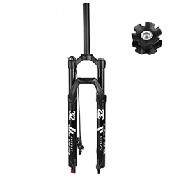aiNPCde Spares aiNPCde 26 / 27.5 / 29 inch MTB Air Suspension Fork, Rebound Adjust 1-1 / 8”XC AM Ultralight Mountain Bike Front Forks Travel 120mm QR 9mm (Shape : Straight-RL, Size : 26inch)