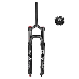 aiNPCde Spares aiNPCde 26 / 27.5 / 29 inch MTB Air Suspension Fork, Rebound Adjust 1-1 / 8”XC AM Ultralight Mountain Bike Front Forks Travel 120mm QR 9mm (Shape : Tapered-ML, Size : 26inch)