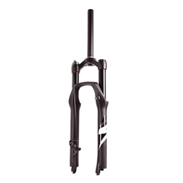 aiNPCde Mountain Bike Fork aiNPCde 26" 27.5" 29" Mountain Bike Suspension Fork Lightweight 1-1 / 8" Bicycle Air Forks Remote Lockout Unisex - Travel: 120MM (Color : White, Size : 29 inch)