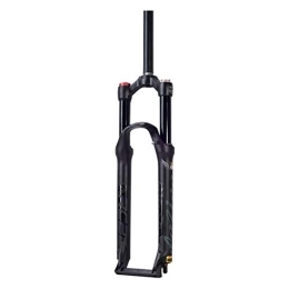 aiNPCde Spares aiNPCde Bicycle Fork 26 27.5 Inch Mountain Bike Suspension Forks 1-1 / 8" Light Alloy Travel: 120mm Air System - Black (Color : B, Size : 27.5 inches)