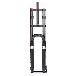 aiNPCde Mountain Bike Fork aiNPCde Bike Downhill Air Suspension Front Fork MTB 27.5" 29" Double Shoulder Alloy Travel 150mm with Damping Adjustment and Locking Function (Color : 27 inches)