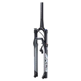 aiNPCde Mountain Bike Fork aiNPCde Mountains Bike Air Fork MTB 27.5 29 Inch, Bicycle Suspension Fork 27.5er 29er Disc Brake Rebound Adjustment Remote Fork (Color : Tapered, Size : 27.5 inches)