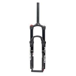 aiNPCde Spares aiNPCde MTB Front Fork 26" 27.5 inch 29er Bike Suspension Fork, Alloy Double Air Chamber Shock Absorber for 160-180mm Disc (Size : 27.5 inches)
