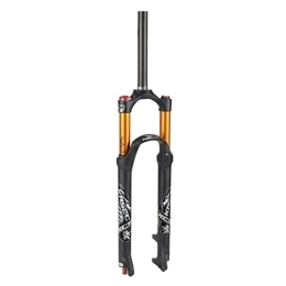 aiNPCde Mountain Bike Fork aiNPCde MTB Suspension Fork 26" 27.5" 29" Bike, 1-1 / 8" Magnesium Alloy Road Mountain Bicycle Air Forks Travel: 120mm (Size : 27.5 inch)