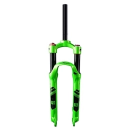 aiNPCde Spares aiNPCde MTB Suspension Fork 26 27.5 Inch, Bike Alloy Forks Shock Absorber 120mm Travel Green (Size : 27.5 inches)