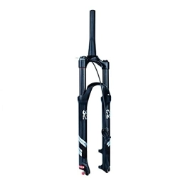 QHYXT Mountain Bike Fork Air Fork, 26 / 27.5 / 29 Inch Straight / Cone Tube Suspension Fork with Rebound Adjustment Stroke 140mm Axis QR 9mm for MTB BIKEe