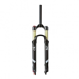 AWJ Mountain Bike Fork Air Fork Bicycle Shock Absorber Forks, 26 / 27.5 / 29 Inch, Travel 130mm 1-1 / 8 Straight Tube Air Fork Rebound Adjustment, for MTB BIKEe Suspension