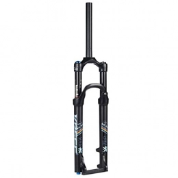  Mountain Bike Fork Air Fork Double Chamber Suspension Fork, 26" / 27.5 / 29 Inch Aluminum Alloy Disc Brake Damping Adjustment 1-1 / 8" Travel 100mm, Bicycle Accessories
