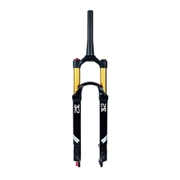 QHYXT Mountain Bike Fork Air Fork MTB Bicycle Suspension Fork 26 / 27.5 / 29 Inch Air Front Fork Stroke 120mm, Tapered Steerer Front Fork QR Axle 9mm Bicycle Accessories Suspension