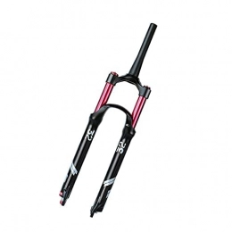 AWJ Mountain Bike Fork Air Fork MTB Bicycle Suspension Fork, 26 / 27.5 / 29 Inch Cone Tube Shoulder Control Damping Adjustment QR 9mm Travel：130mm Bicycle Accessories Suspension