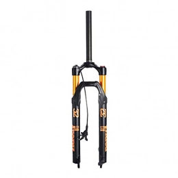 AISHANG Mountain Bike Fork AISHANG 27.5 / 29 Inch Mountain Bike Front Fork Bicycle Front Fork, Air Fork / Shoulder Control / 9mm Quick Release / Wire Control / Open Gear 100mm / Travel 120mm / Head Tube 28.6mm Straight Tube