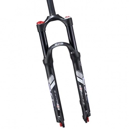 AISHANG Mountain Bike Fork AISHANG Bicycle Fork Mtb Bicycle Suspension Fork, 26, 27.5 Inch Air Fork Dual Air Chamber Damping Adjustment Air Pressure Shock Absorber Lock Mountain Bike Front Fork