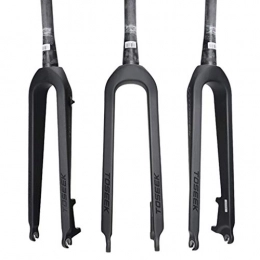 AISHANG Spares AISHANG Mountain bike front fork, Carbon fiber bicycle hard fork Disc brake 26 / 27.5 inch 29 inch cone tube full carbon Bicycle accessories, Conical Tube-29 inch