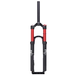 Alomejor Spares Alomejor Mountain Bike Front Fork Bicycle Double Air Chamber Front Fork MTB Bicycle Suspension Fork for 27.5in Bike