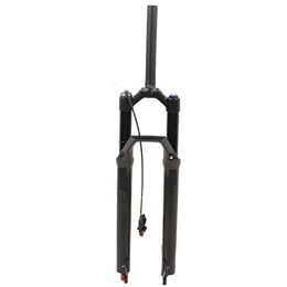 Alomejor Spares Alomejor Mountain Bike Front Fork Suspension Fork, 34mm Damped Suspension Front Fork Straight Line Control 29 Inches Bicycles and spare parts