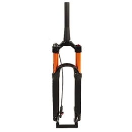Alomejor Mountain Bike Fork Alomejor Mountain Front Fork 26in Bicycle with Impact Mitigation Suitable for Mountain Bikes Road Bikes