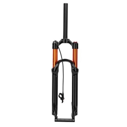 Annjom Mountain Bike Fork Annjom Bike Suspension Fork, Long Service Life Anti‑scratch Alloy Material Bike Front Fork Lightweight for Rough Street for Downhill for 27.5in Bike
