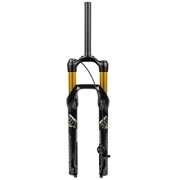 Asiacreate Spares Asiacreate 26 / 27.5 / 29-inch MTB Fork 1-1 / 8" Straight Mountain Bike Suspension Fork Remote Lockout 100mm Travel Ultralight Mountain Bike Front Forks (Color : Black, Size : 27.5inch)
