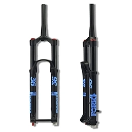 Asiacreate Spares Asiacreate 27.5 / 29'' Mountain Bike Suspension Fork Thru Axle 15mm MTB Air Fork Rebound Adjust 1-1 / 2 Tapered Tube Manual Lockout Travel 140mm Bicycle Front Fork (Size : 27.5inch)