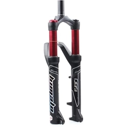 Auoiuoy Mountain Bike Fork Auoiuoy Bicycle Suspension Fork 26 27.5 29 Inch MTB Air Fork Front Forks for Mountain Bikes 34 Disc Brake 110mm Travel 1-1 / 8"HL / RL, A-29inch