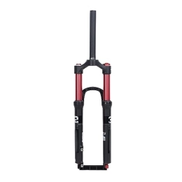Azusumi Spares Azusumi 26in Mountain Bike Air Suspension Fork Shock Absorber Straight Tube Manual Lockout Silent Ride Road Bike Front Fork