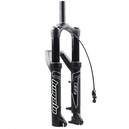 BaiHogi Mountain Bike Fork BaiHogi Bike Suspension Fork 26 / 27.5 / 29 Inch Air Fork Mountain Bicycle Front Forks 34 Disc Brake 110mm Travel 1-1 / 8" HL / RL Bicycle Assembly Accessories (Color : BBlack, Size : 27.5in)