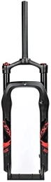 FGDFGDG Mountain Bike Fork Beach Bike Fat Fork 20" 26 Inch, Travel 120MM Aluminum-Alloy Air Fork for 20 / 26 Inch - 4.0" Tire fork bicycle, Red, 26in
