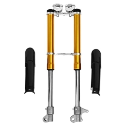 BESPORTBLE Spares BESPORTBLE Suspension Fork 21 Inch, Mini Dirt Bike Suspension Absorption Fork Absorber Air Fork Alloy Absorber Straight Tube Ultralight Fork Suspension Fork Mountain Bicycle Forks